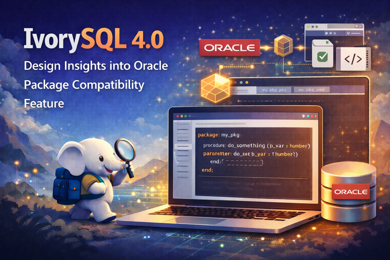 IvorySQL 4.0-Design Insights into Oracle Package Compatibility Feature